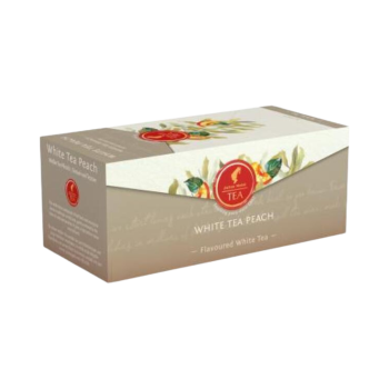 Preview: Julius Meinl Tee, Weißer Tee Pfirsich, 25 Teebeutel im Kuvert,